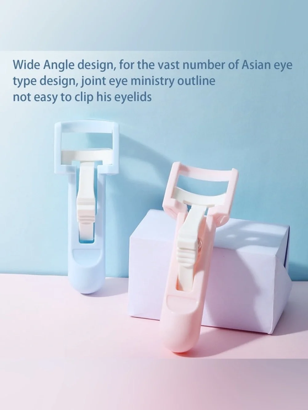 FREE w/ $10+ PURCHASE: Opvise Eyelash Curler Compact Size Ergonomic Design